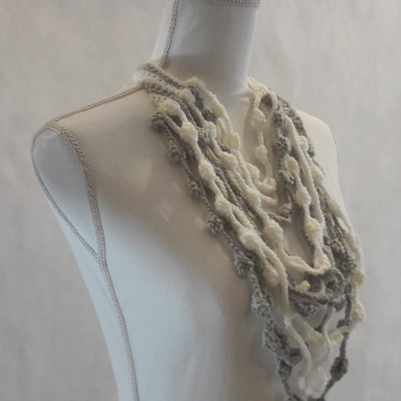 Maxi Collar,Necklace,handcrafted,layers - Picture 1 of 2